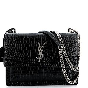 Sunset shoulder bag in black Collector Square